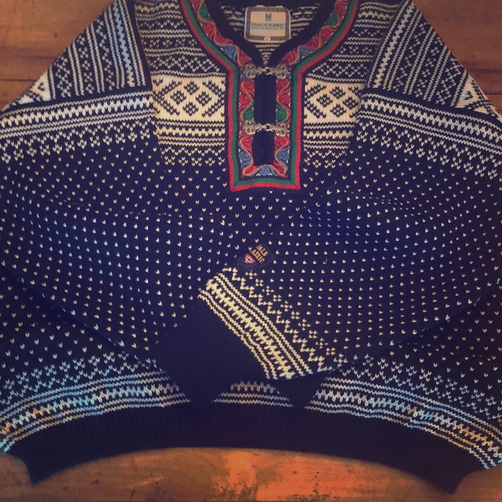 Dale of Norway wool sweater